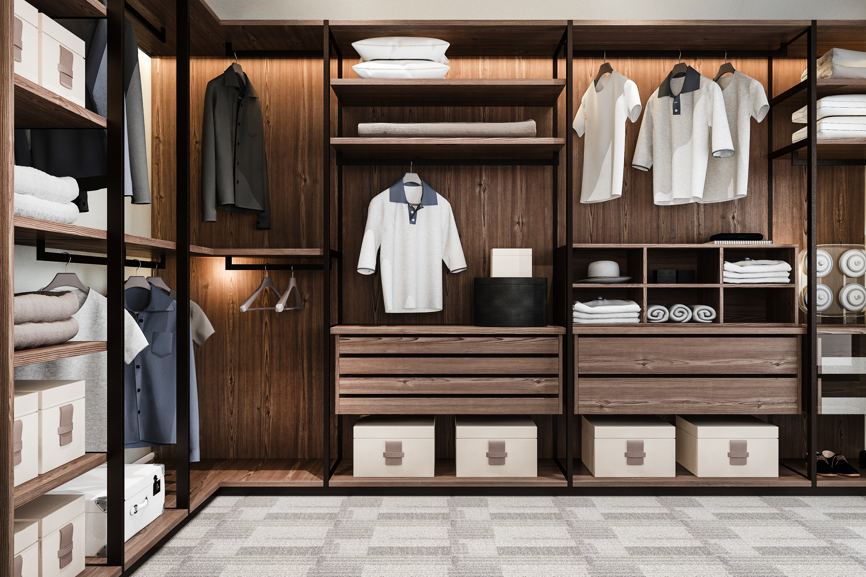 Custom wardrobes and storage interiors in Chennai