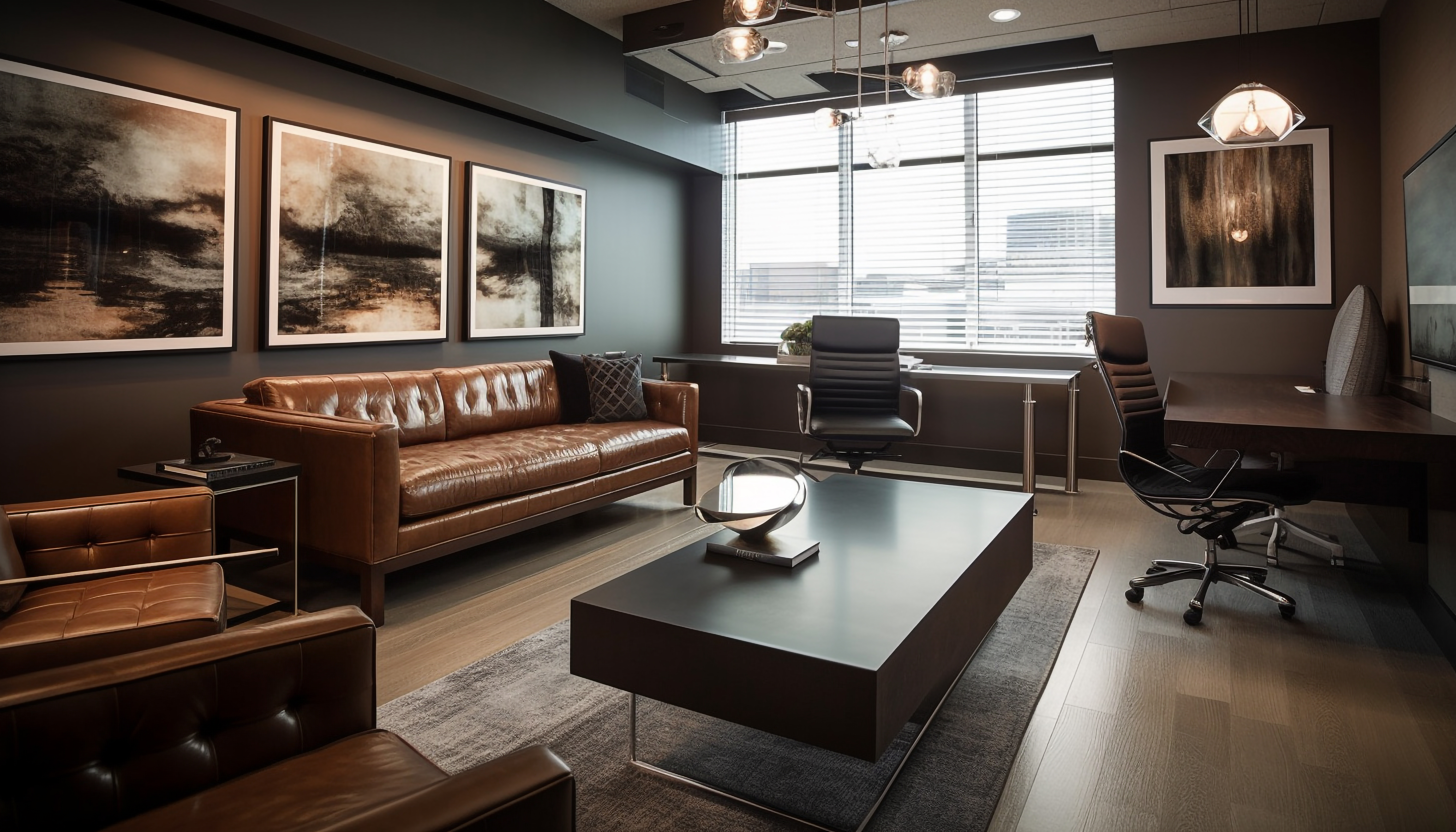 Cabin and director office interior design in Chennai